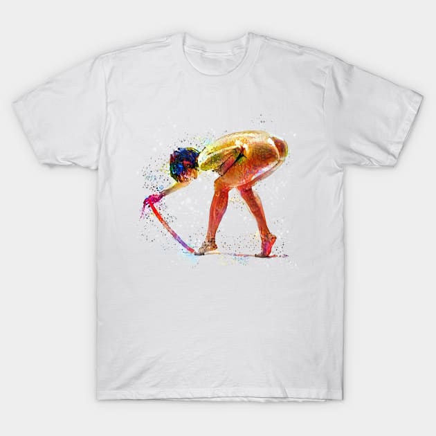 Woman torso 2 T-Shirt by Vladgans